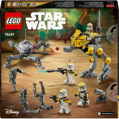 LEGO Star Wars Zestaw bitewny — �o�nierze-klony z 327. korpusu galaktycznego 75431