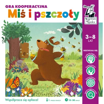 Gra kooperacyjna. Mi i pszczoy. Kapitan Nauka Edgard
