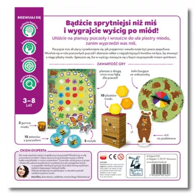 Gra kooperacyjna. Mi i pszczoy. Kapitan Nauka Edgard