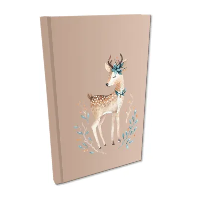 Bee-bee Notes A5 Soft Touch Woodland Jelonek kratka