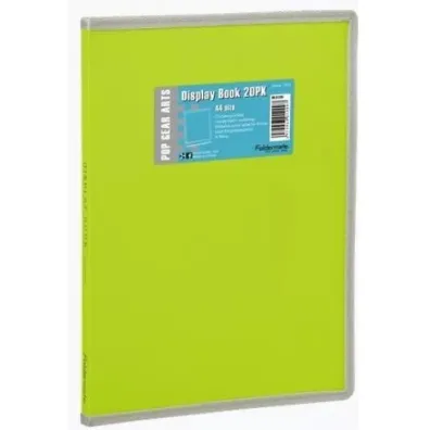 Foldermate Album ofertowy A4 20 koszulek jasny zielony