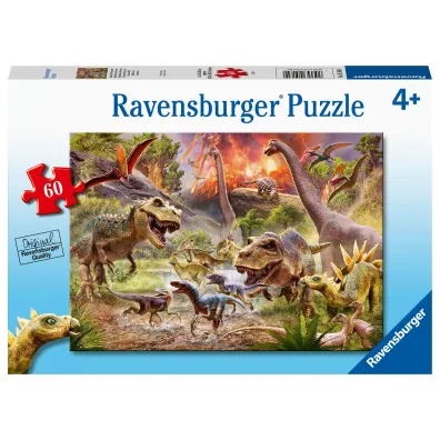 Puzzle 60 el. Dinozaury Ravensburger