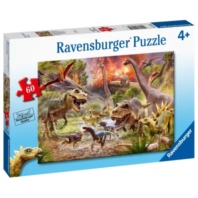Puzzle 60 el. Dinozaury Ravensburger