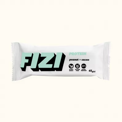 Fizi Baton proteinowy Peanut + cacao zgrzewka 10 x 45 g