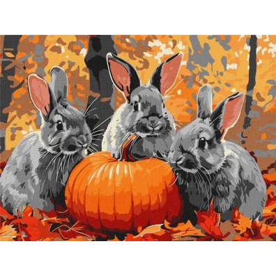 Ideyka Malowanie po numerach - Przygody z kr�likiem 30x40cm