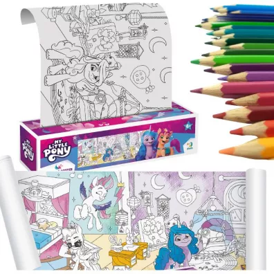 Kolorowanka na rolce My Little Pony