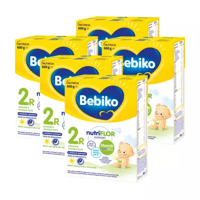Bebiko 2R Mleko nastpne dla niemowlt powyej 6. miesica ycia Zgrzewka 5 x 600 g