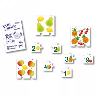 Puzzle Licz� i dodaj� Adamigo