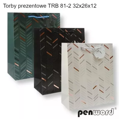 Penword Torebka prezentowa mix 32x26x12cm