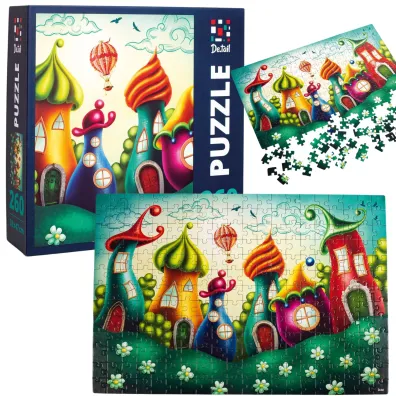 Puzzle 260 el. Bajkowe miasto Roter Kafer