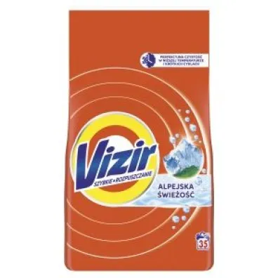 Vizir Proszek do prania Alpine Fresh (35 pra�) 1.9 kg