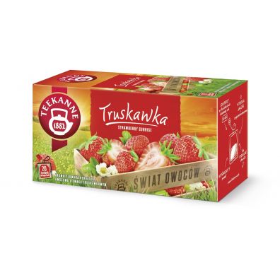 Teekanne Herbata owocowa Truskawka 20 x 2,5 g