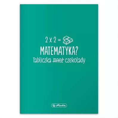 Herlitz Zeszyt A5 Matematyka kratka 60 kartek 10 szt.