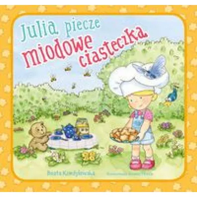 Julia piecze miodowe ciasteczka