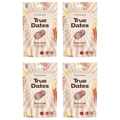 True Dates Daktyle Sour Cola zestaw 4 x 100 g