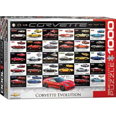 Puzzle 1000 el. Ford Mustang Evolution Eurographics