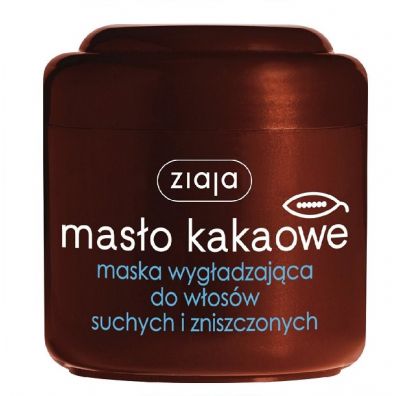 Ziaja Masło Kakaowe maska wygładzająca do włosów suchych i zniszczonych 200 ml