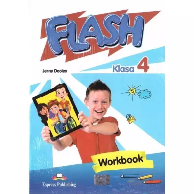 Flash Klasa 4. Workbook + kod DigiBook (�wiczenia) - Jenny Dooley