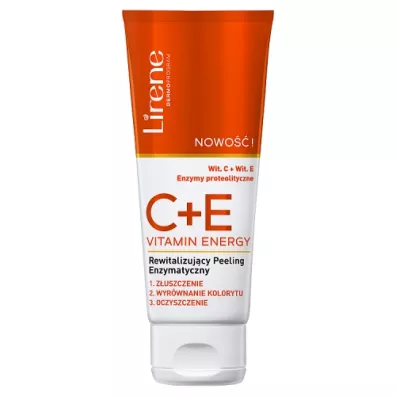 Lirene Rewitalizuj�cy peeling enzymatyczny C+E Vitamin Energy 75 ml