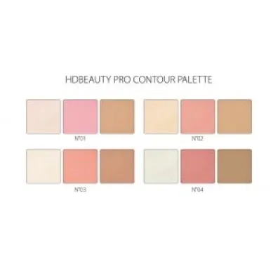Revers Paleta do konturowania HD Beauty Procontour 03