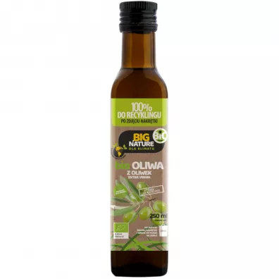 Big Nature Oliwa z oliwek toczona na zimno 250 ml Bio