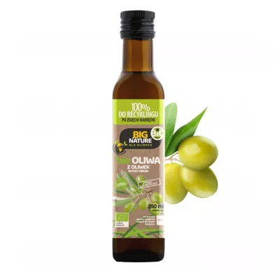 Big Nature Oliwa z oliwek toczona na zimno 250 ml Bio