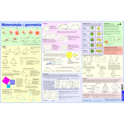 Demart Podk�adka na biurko. Wzory matematyczne Geometria