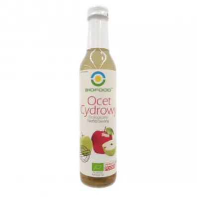 Bio Food Ocet cydrowy niefiltrowany 250 ml Bio