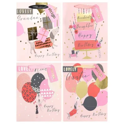 Strigo Torba prezentowa Party mix 18x23x10cm