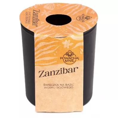 �wieczka sojowa Pow�chaj mnie Zanzibar czarna 130 ml