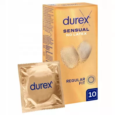 Durex Sensual prezerwatywy nielateksowe 10 szt.