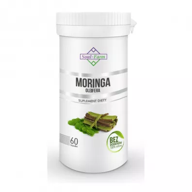 Soul Farm Moringa ekstrakt (400 mg) - suplement diety 60 kaps.