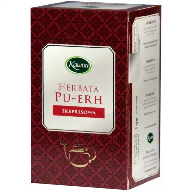 Kawon Herbata Puerh expresowa 20 x 2 g