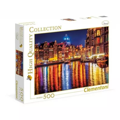 Puzzle 500 el. High Quality Collection. Amsterdam Clementoni