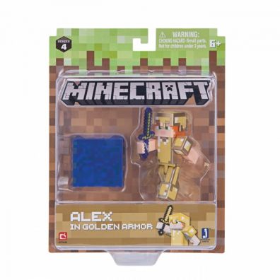 Minecraft: Alex w zotej zbroi 19970