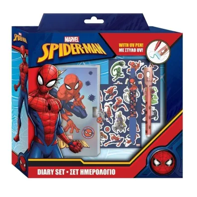 Diakakis Pami�tnik z d�ugopisem uv spiderman