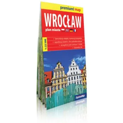 Premium! map Wroc�aw 1:22 500 plan miast