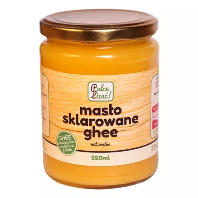Palce liza Maso sklarowane ghee naturalne 520 ml
