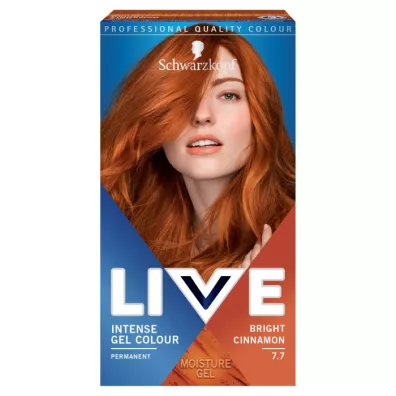 Schwarzkopf Live Intense Gel Colour koloryzacja do w�os�w w �elu 7.7 Bright Cinnamon