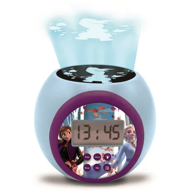 Budzik cyfrowy Frozen z projektorem i timerem RL977FZ