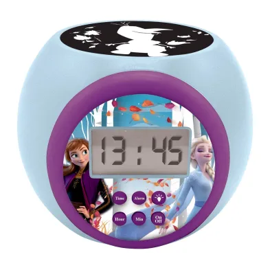 Budzik cyfrowy Frozen z projektorem i timerem RL977FZ