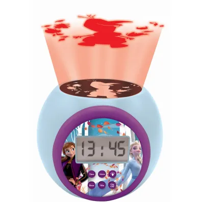 Budzik cyfrowy Frozen z projektorem i timerem RL977FZ