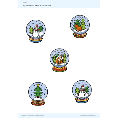 �wiczenia na koncentracj� dla 4-latk�w
