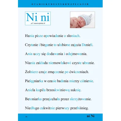 Czytanki zdania i teksty Materia�y do nauki czytania metod� sylabow�