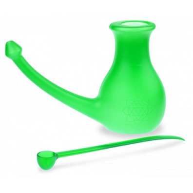 Zestaw do płukania nosa Yogi`s NoseBuddy (kolor zielony)