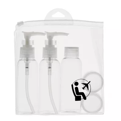 Inter Vion Travel Cosmetic Container Kit podrny zestaw pojemnikw na kosmetyki