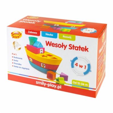 PROMO Smily Play Wesoy statek 4w1 SP82927 Anek