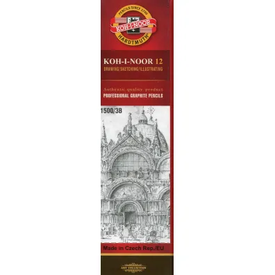Koh-I-Noor O��wek grafitowy 1500/3B 12 szt.