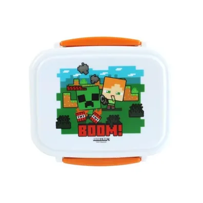 Puckator Pude�ko na lunch ze sztu�cami Minecraft Boom!