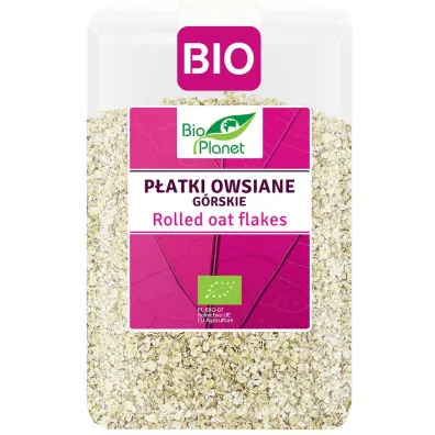 Bio Planet P�atki owsiane g�rskie 1 kg Bio